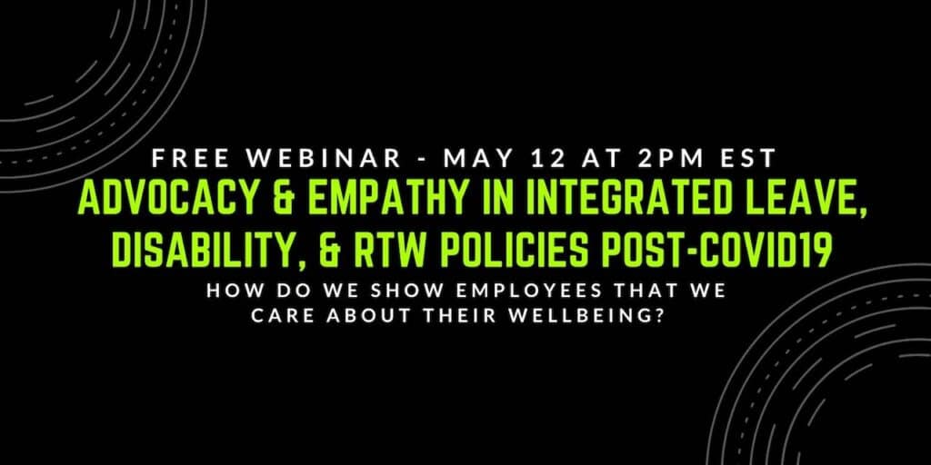 Webinar Advocacy in Leave and Disability Policy