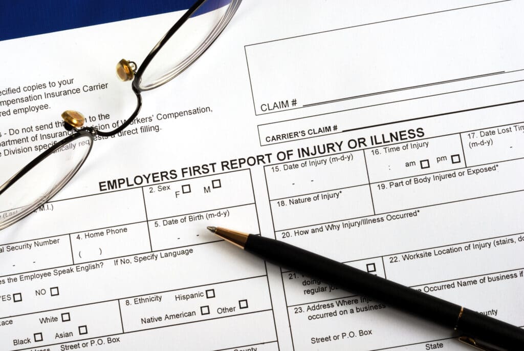 Workers Comp Notice of Injury Form